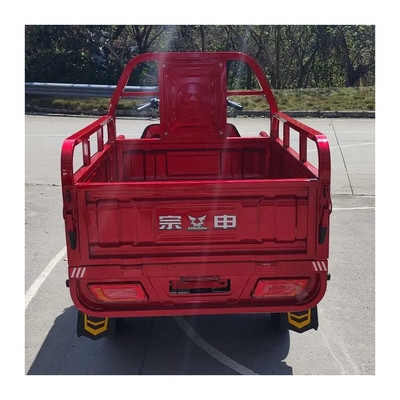 Zware elektrische tuk-tuk driewieler voor vracht 1500*1000*280mm Rijkmilen ≥90km