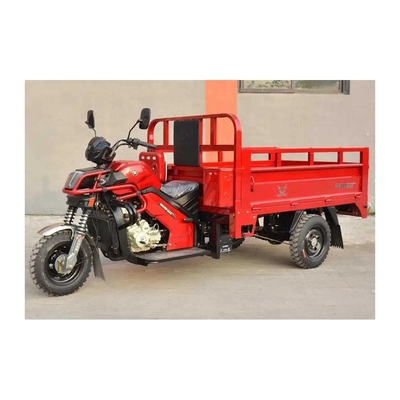 Cargo Truck Benzine motor driewieler in Ghana met 4,50-12 banden grootte