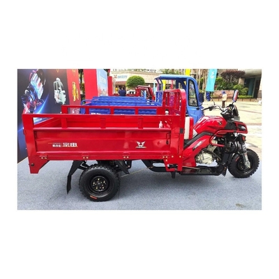 Cargo Truck Benzine motor driewieler in Ghana met 4,50-12 banden grootte