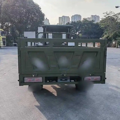 Bremsysteem Voor- en achtertrommel Benzine aangedreven driewielige vrachttricycle in Mexico