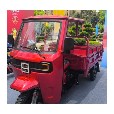 Benzine-trikes 300cc 250cc 3 wielen vrachtmotorfietsen met gesloten cabine en dak