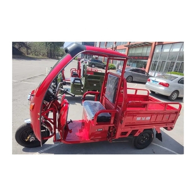 3.00-12 / 3.00-12 banden grootte elektrische leverancier driewieler met regenbedekking en in Chongqing