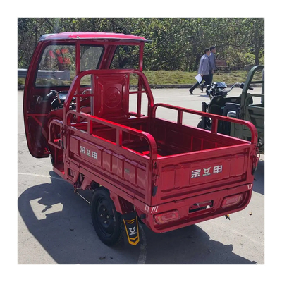 Open Tricycle-Shop Elektrische oplaadbare driewieler met dump Maximale snelheid 50-70Km/h
