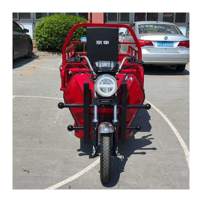 Open Tricycle-Shop Elektrische oplaadbare driewieler met dump Maximale snelheid 50-70Km/h