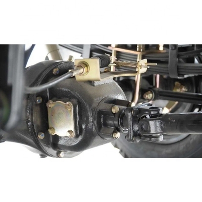 Angola Off Road Drive Gasoline Engine Motorized Cargo Driewieler met banden van 5,00-12