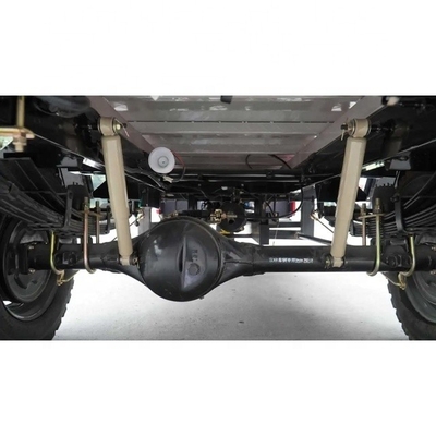 Angola Off Road Drive Gasoline Engine Motorized Cargo Driewieler met banden van 5,00-12
