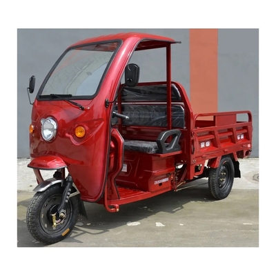 Klasse Ghana EV Motor Driewieler driewieler met cabine Front Drum Achter Drum Brek Systeem