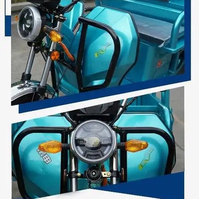 Elektrisch gemotoriseerde vracht driewielfiets / volwassen driewielmoped met 3-5 uur oplaadtijd