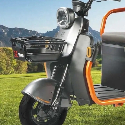 351-500w elektrische driewieler met passagiersstoel en voordrommel Achterdrommelrem