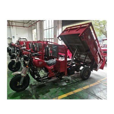 Maximale snelheid 60 km/u Motorische driewiel 250cc benzinemotor Cargo driewielers voor volwassenen