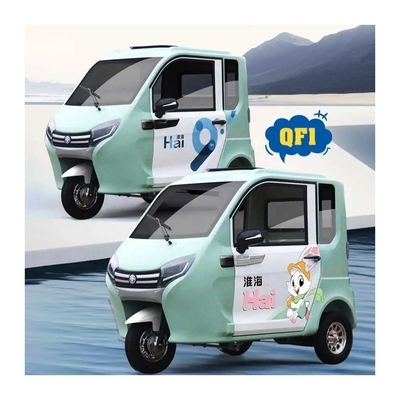 Elektrische Micro 3 Wheel Auto driewieler voor volwassenen / oplaadtijd h 7-9h Luxe Tuktuk