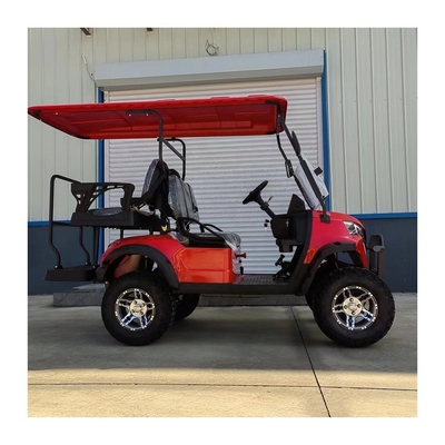 15-20° Grade Ability 2 2 Off Road EV Golfkarren met aangepaste Vintage 4 Wheel Drive