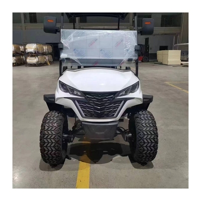 Uitgerust met 4 zitplaatsen elektrische golfwagen Buggy Club Car met staande positie van staart Caddie