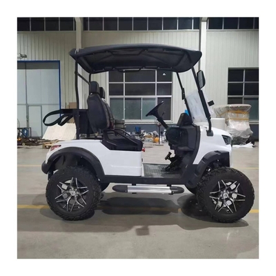 Uitgerust met 4 zitplaatsen elektrische golfwagen Buggy Club Car met staande positie van staart Caddie