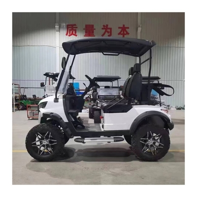 Uitgerust met 4 zitplaatsen elektrische golfwagen Buggy Club Car met staande positie van staart Caddie