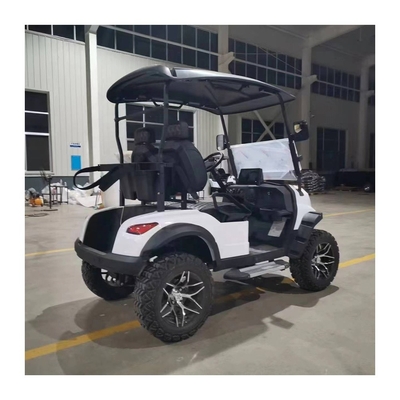 Uitgerust met 4 zitplaatsen elektrische golfwagen Buggy Club Car met staande positie van staart Caddie