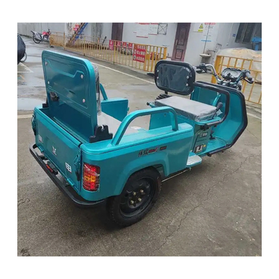 Functionele configuratie 60V elektrische vracht driewieler motorfiets voor 2 personen in Turkije